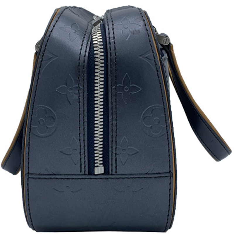 

Louis Vuitton Blue Monogram Mat Shelton Bag