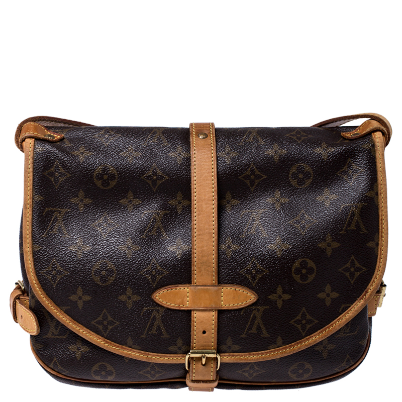 Louis Vuitton Monogram Canvas Saumur 30 Messenger Bag - Yoogi's Closet