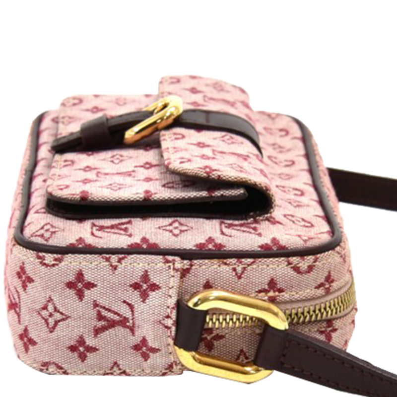 

Louis Vuitton Cherry Monogram Mini Lin Juliette Bag, Burgundy