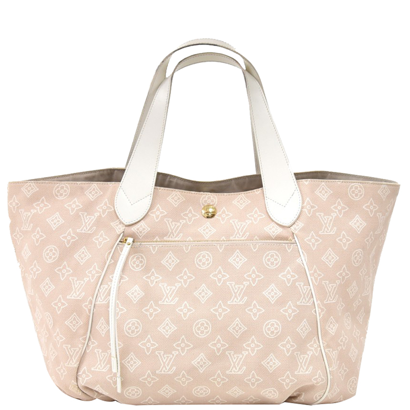 Louis Vuitton Pink Canvas Cabas Ipanema PM Bag Louis Vuitton | TLC