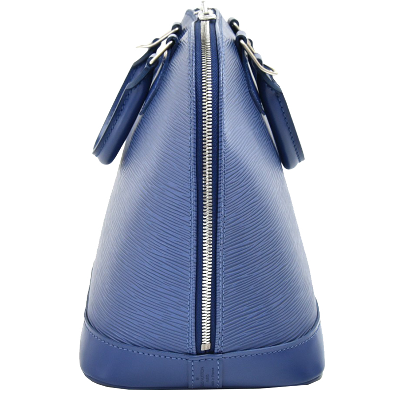 

Louis Vuitton Toledo Blue Epi Leather Alma PM Bag