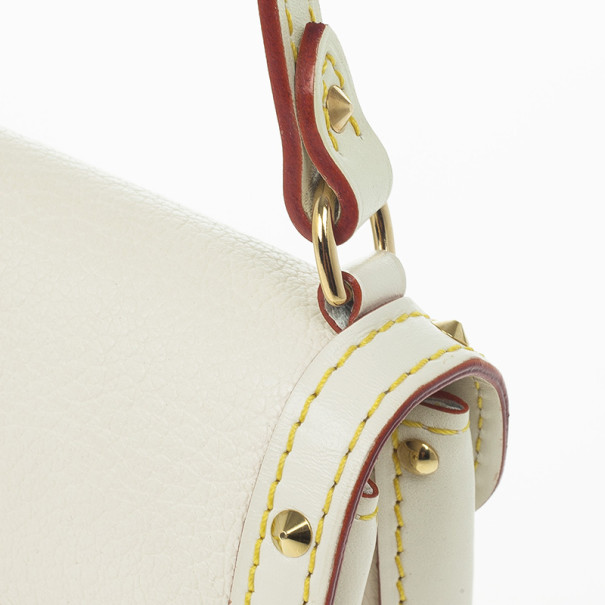 Louis Vuitton Plum Suhali Leather L'Aimable Bag - Yoogi's Closet