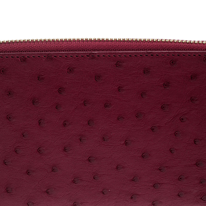 Louis Vuitton Jaipur Ostrich Leather Neo Zippy Wallet