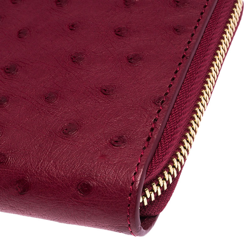 Louis Vuitton Jaipur Ostrich Leather Neo Zippy Wallet
