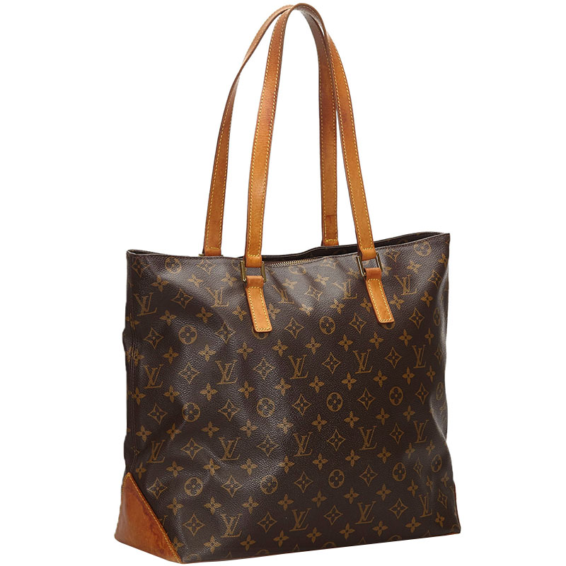 

Louis Vuitton Monogram Canvas Cabas Mezzo Bag, Brown