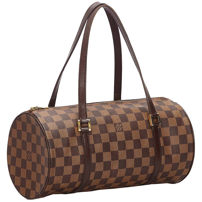 

Louis Vuitton Damier Ebene Canvas Papillon 30 Bag, Brown