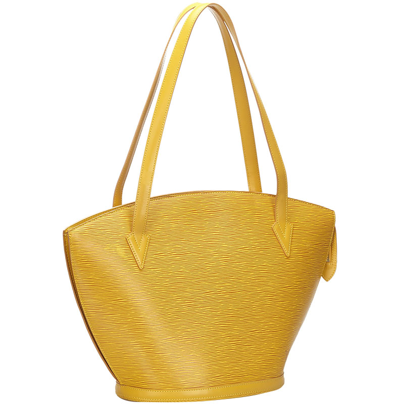 

Louis Vuitton Yellow Epi Leather Saint Jacques PM Long Strap