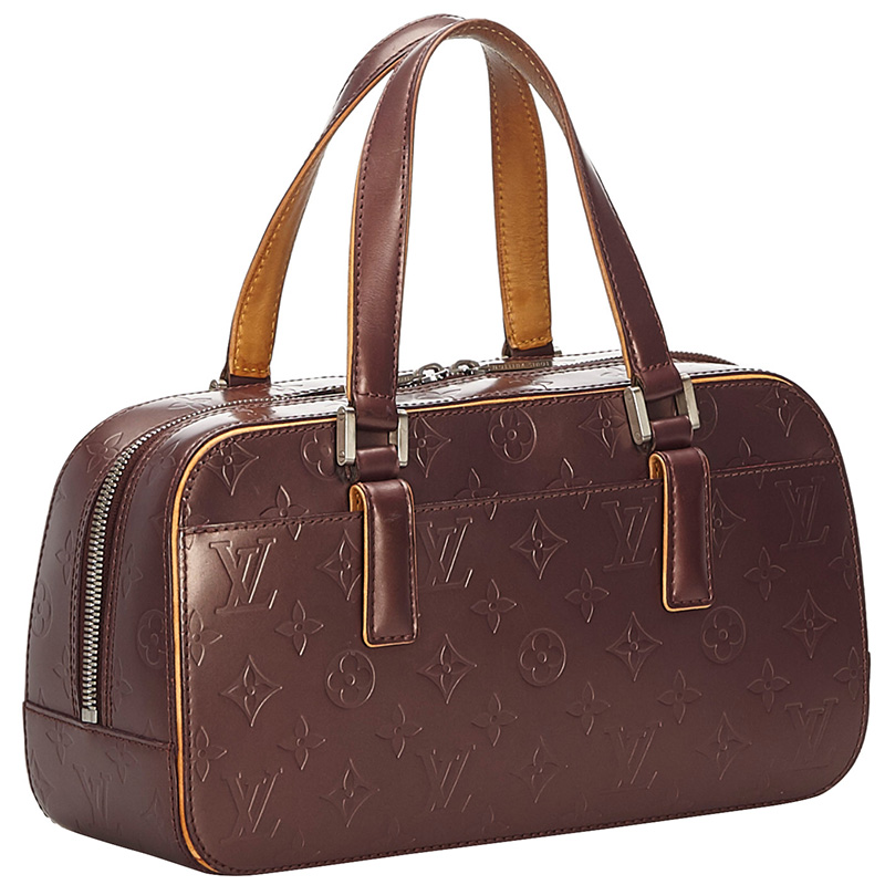 

Louis Vuitton Purple Monogram Glace Shelton Bag