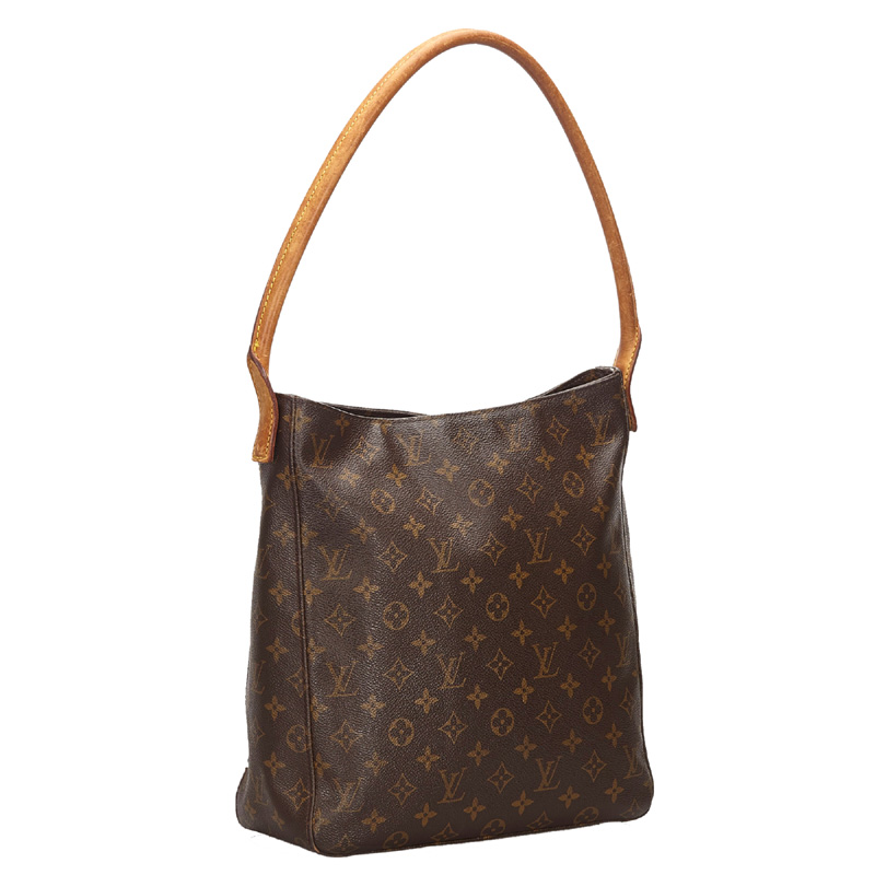 

Louis Vuitton Monogram Canvas Looping GM Bag, Brown