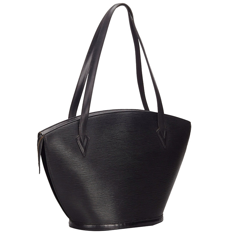 

Louis Vuitton Black Epi Leather Saint Jacques Short Strap PM Bag