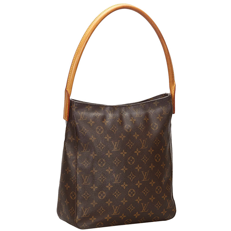 

Louis Vuitton Monogram Canvas Looping GM Bag, Brown