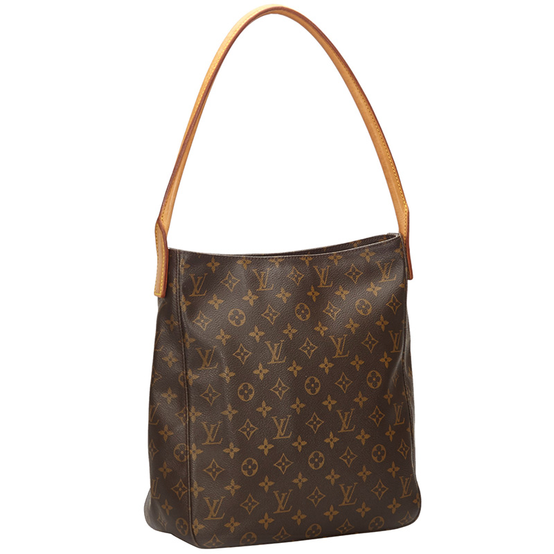 

Louis Vuitton Monogram Canvas Looping GM, Brown