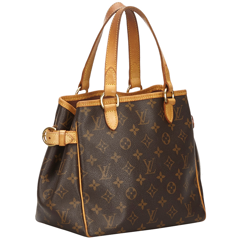 

Louis Vuitton Monogram Canvas Batignolles Vertical Bag, Brown