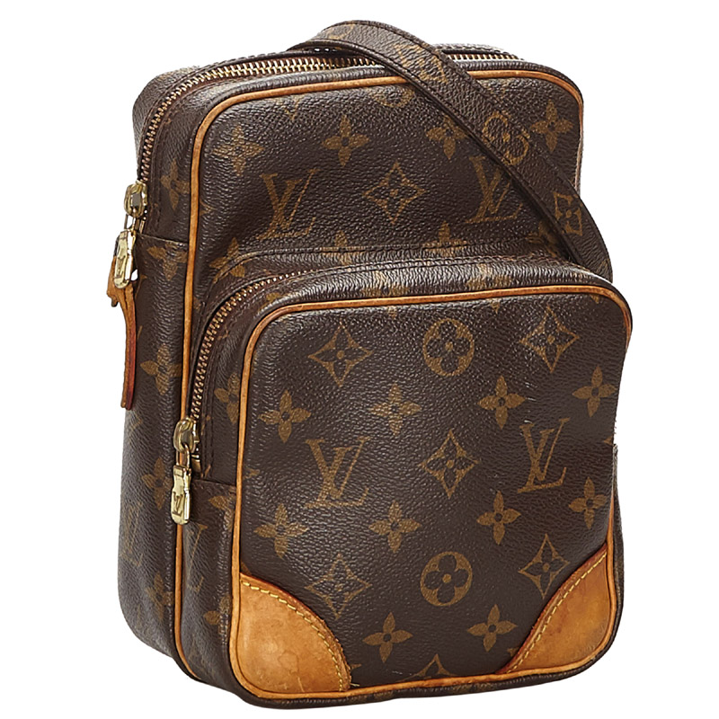 

Louis Vuitton Monogram Canvas Amazone Crossbody Bag PM, Brown