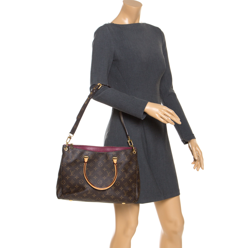 

Louis Vuitton Cherry Monogram Canvas Pallas Bag, Brown