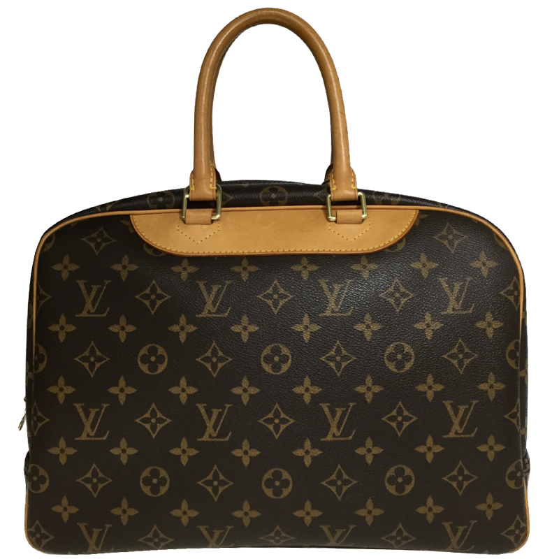 

Louis Vuitton Monogram Canvas Deauville Bag, Brown