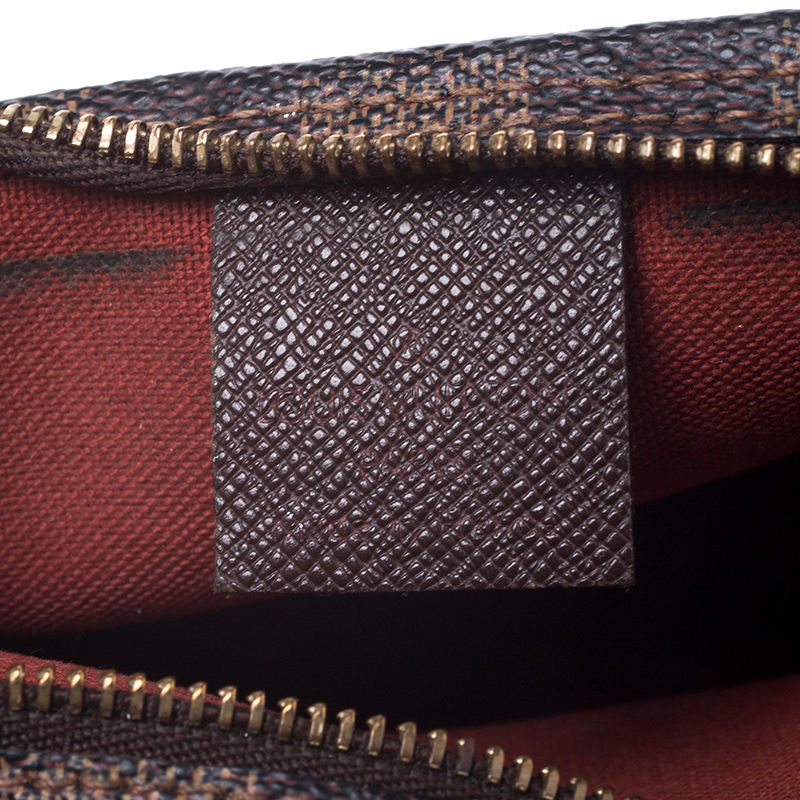 Louis Vuitton Trousse Make Up Bag Damier Brown 221769399