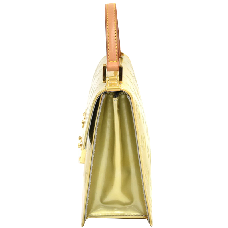

Louis Vuitton Gold Vernis Spring Street Bag