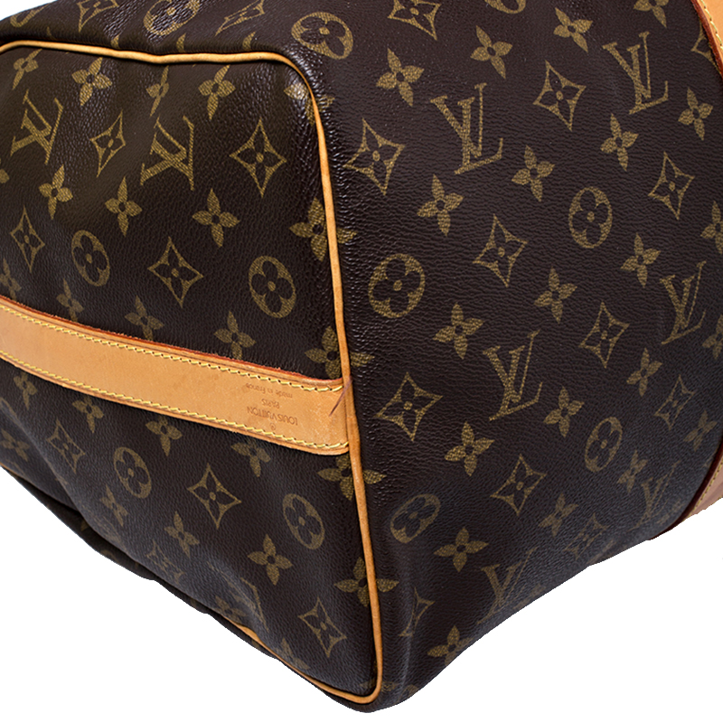 Louis Vuitton Monogram Titanium Keepall Bandouliere 50 - Grey Carry-Ons,  Luggage - LOU697195