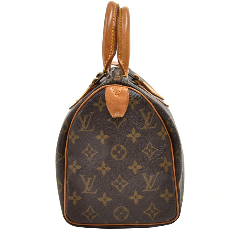 

Louis Vuitton Monogram Canvas Speedy 25 Bag, Brown