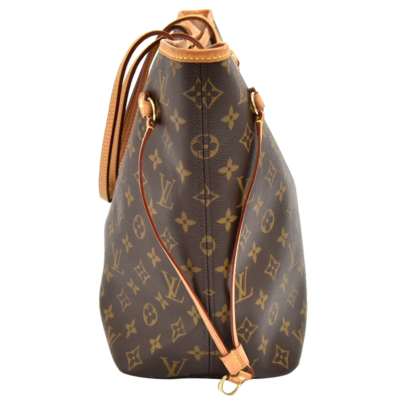 

Louis Vuitton Monogram Canvas Neverfull MM Bag, Brown