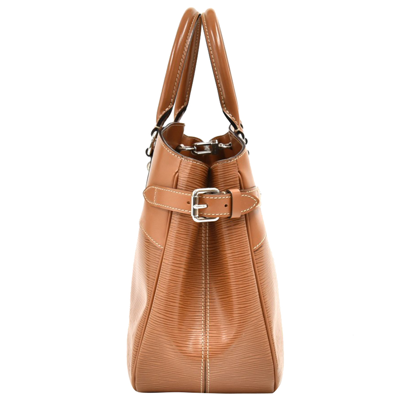 

Louis Vuitton Cannelle Brown Epi Leather Passy PM Bag