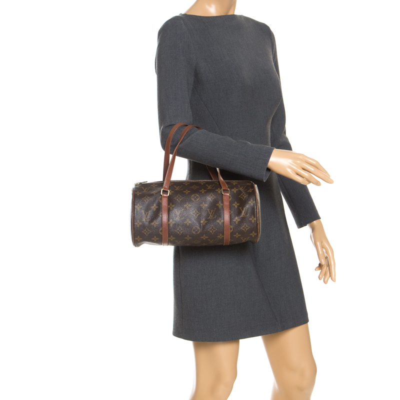 

Louis Vuitton Monogram Canvas Papillon 30 Bag, Brown