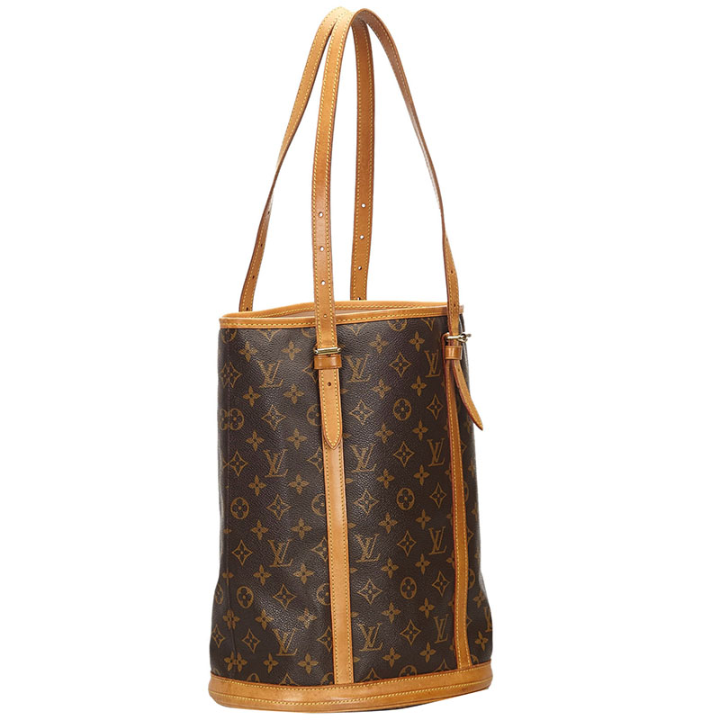 

Louis Vuitton Monogram Canvas Bucket GM Bag, Brown