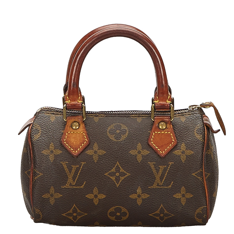 Louis Vuitton Monogram Canvas Mini Speedy HL Bag