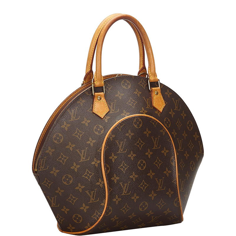 

Louis Vuitton Monogram Canvas Ellipse MM Bag, Brown