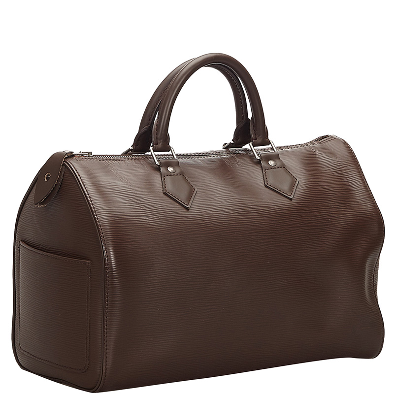 

Louis Vuitton Brown Epi Leather Speedy 30 Bag