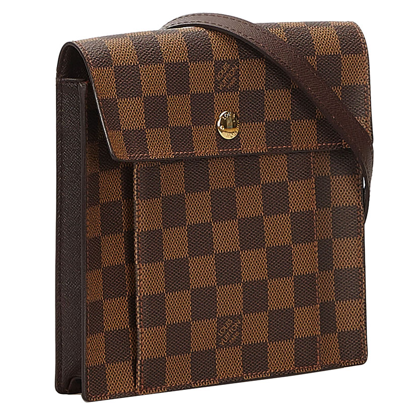 

Louis Vuitton Damier Ebene Canvas Pimlico Bag, Brown