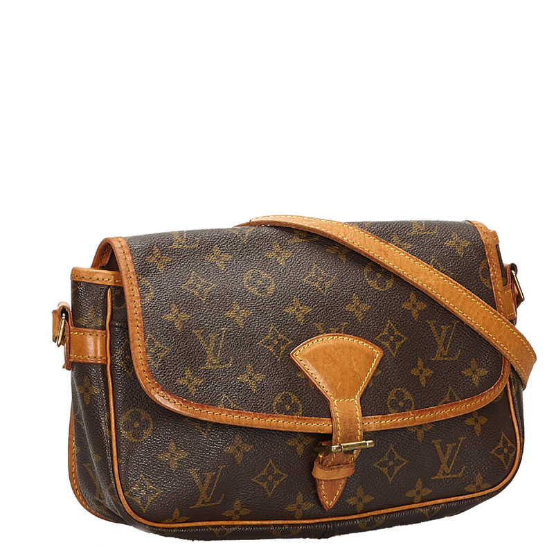 

Louis Vuitton Monogram Canvas Sologne Crossbody Bag, Brown