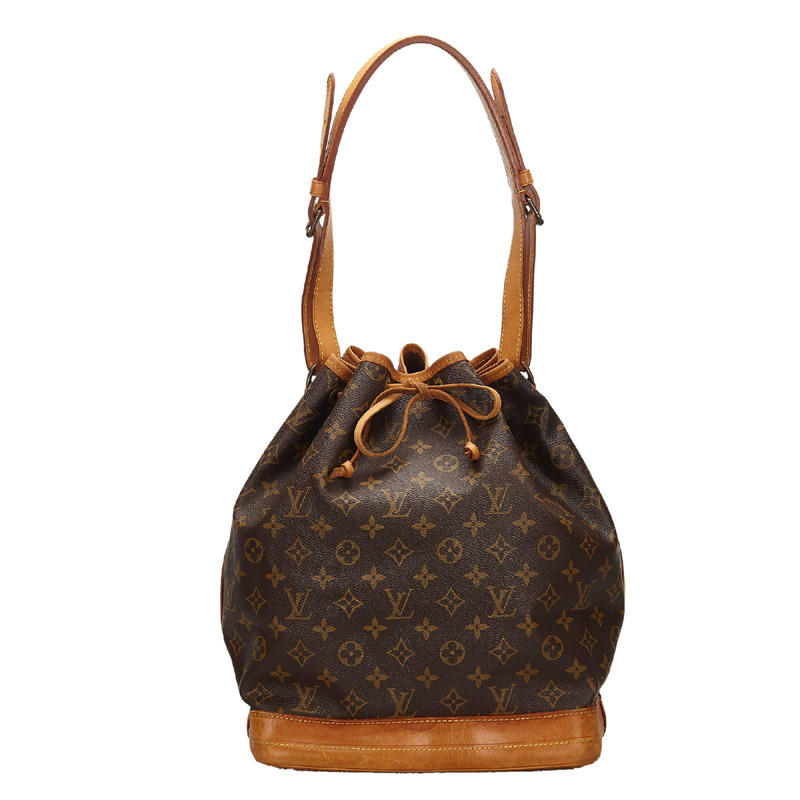 Louis Vuitton Brown Monogram Canvas Noe MM Bag Louis Vuitton | The Luxury  Closet