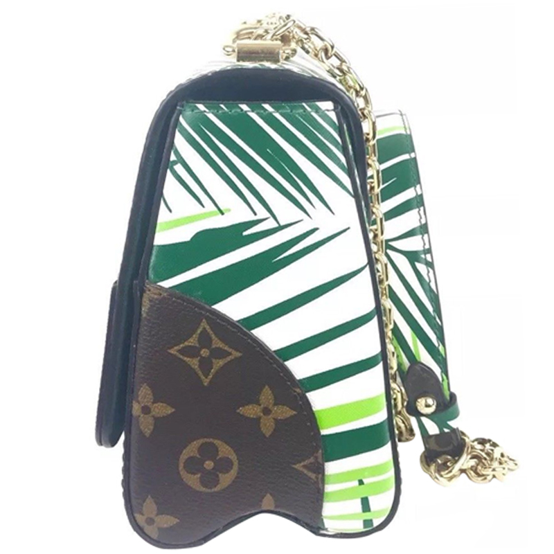 

Louis Vuitton Monogram Canvas Cruise Twist Canvas MM Shoulder Bag, Multicolor