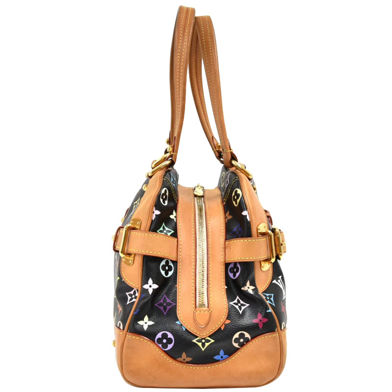 

Louis Vuitton Multicolor Black Claudia Satchel