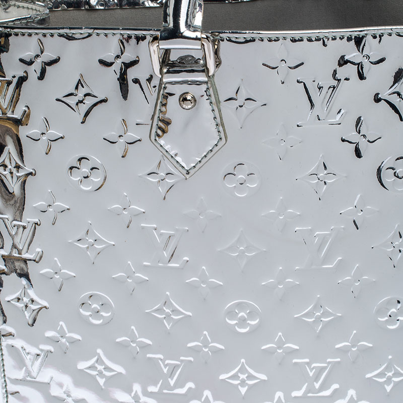 LOUIS VUITTON Monogram Miroir Sac Plat Silver — Restyled By Erin