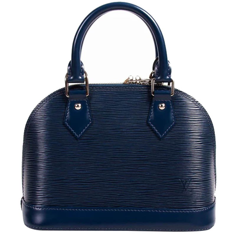 Louis Vuitton, Bags, Louis Vuitton Handbag Shoulder Bag Epi Alma Bb Blue