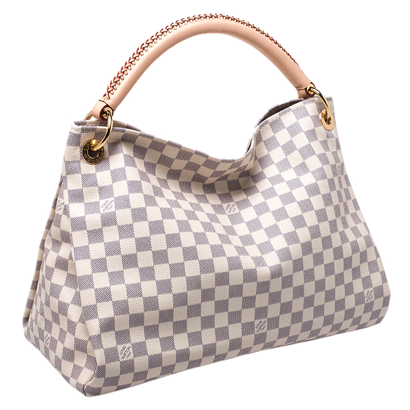 Louis Vuitton Damier Azur Canvas Artsy MM Bag - ShopperBoard