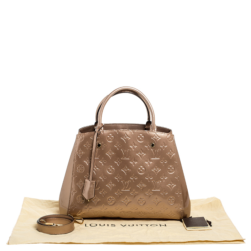 Louis Vuitton Mordore Monogram Vernis Brea Bag