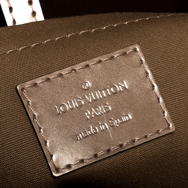 Louis Vuitton Mordore Magnetique Monogram Vernis Brea MM NM Bag