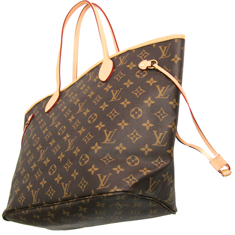 

Louis Vuitton Monogram Canvas Neverfull MM Tote Bag, Beige