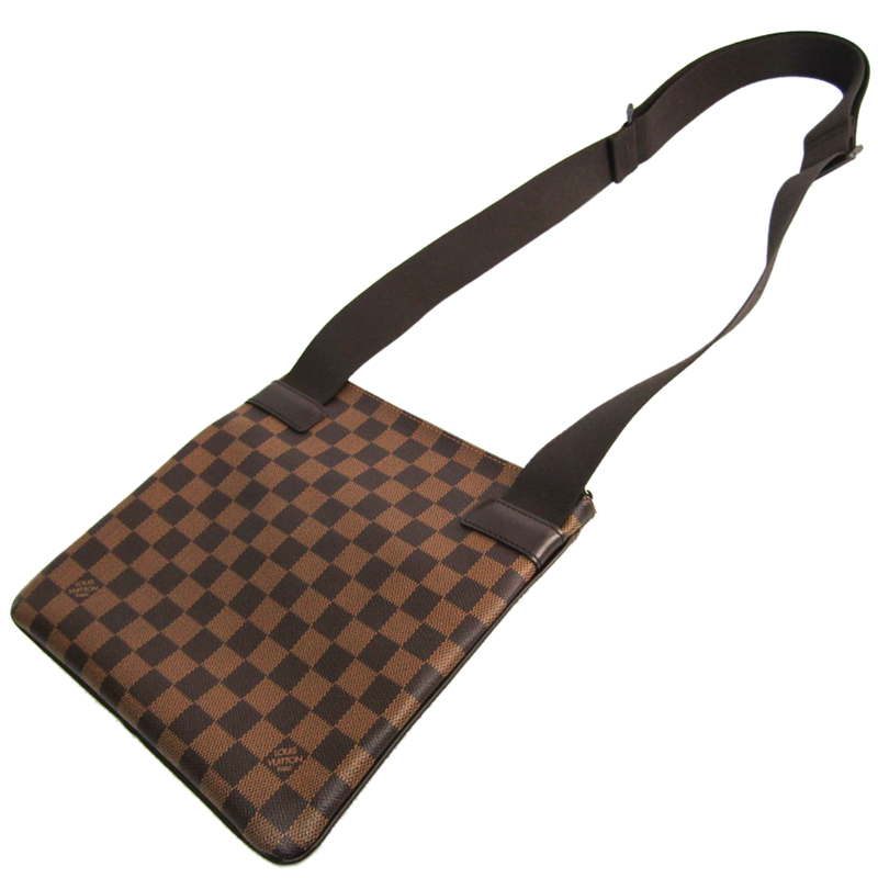 

Louis Vuitton Damier Ebene Melville Shoulder Bag, Beige