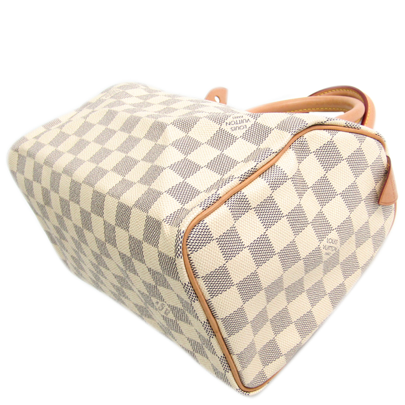

Louis Vuitton Damier Azur Speedy 25, Beige