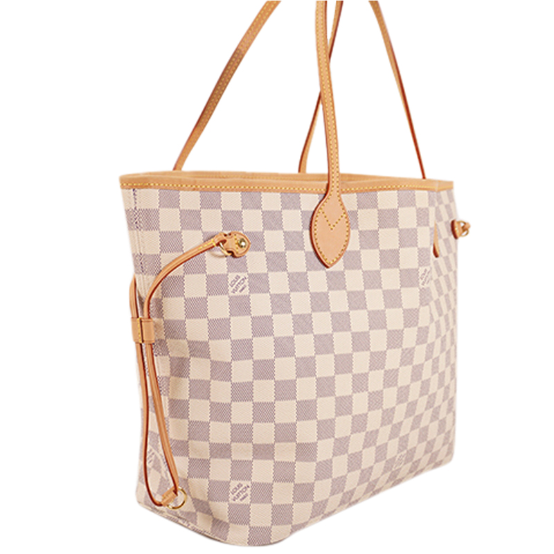 

Louis Vuitton Damier Azur Canvas Tote Bag, Blue