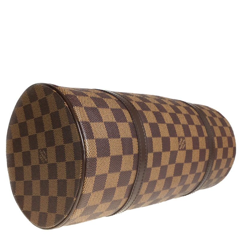 

Louis Vuitton Damier Ebene Canvas Papillon 30 Bag, Brown