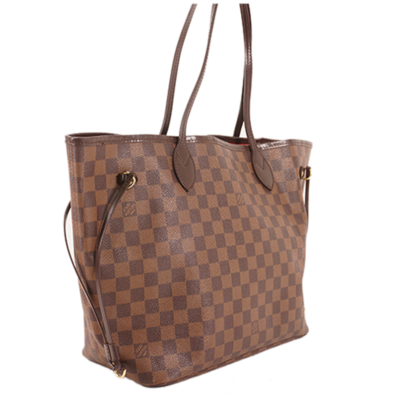 

Louis Vuitton Damier Ebene Canvas Neverfull MM Bag, Brown
