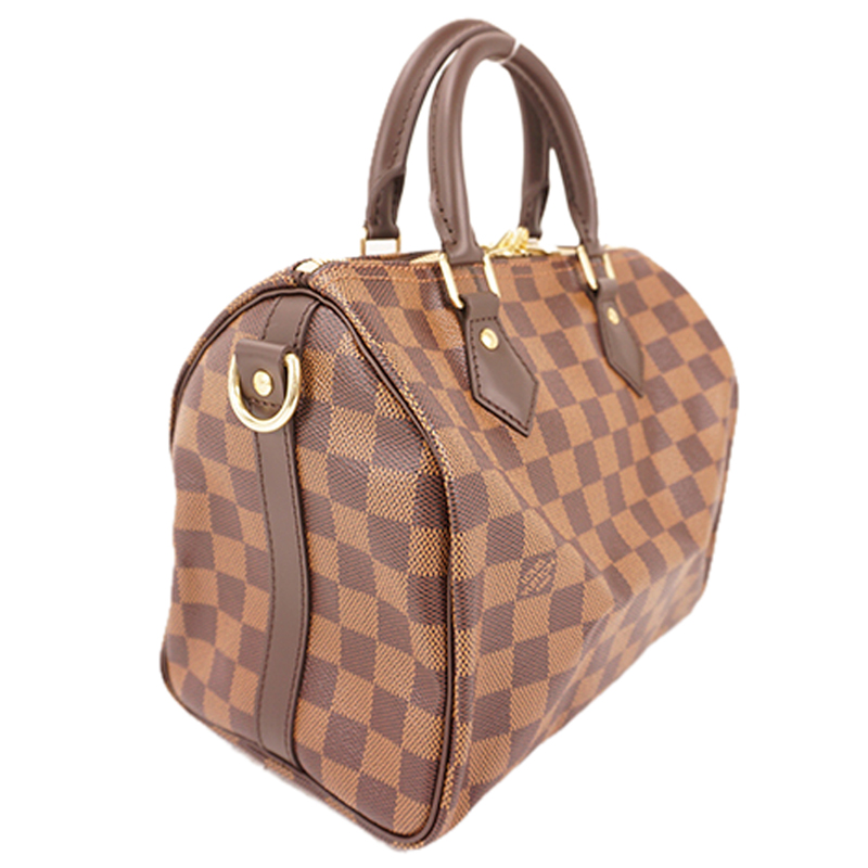 

Louis Vuitton Damier Ebene Canvas Speedy 25 Bag, Brown