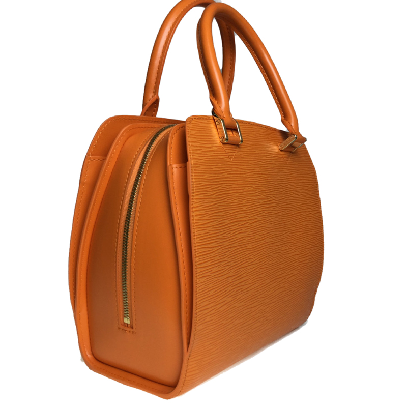 

Louis Vuitton Orange Epi Leather Pont Neuf Bag