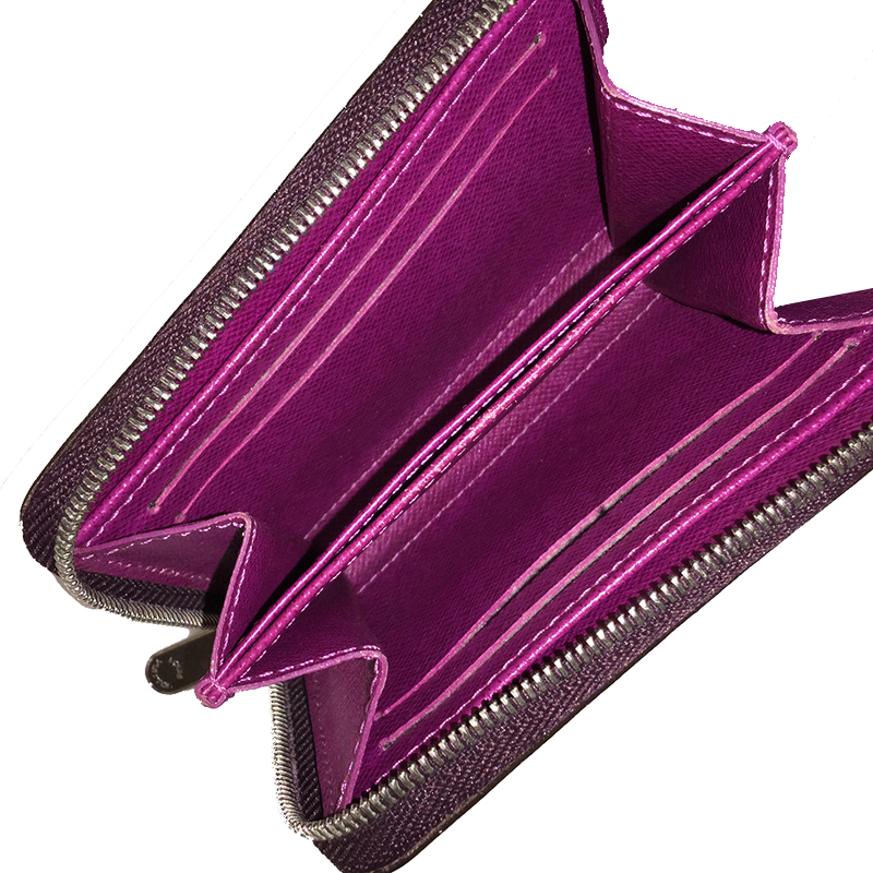 

Louis Vuitton Cassis Epi Leather Zippy Coin Wallet, Purple